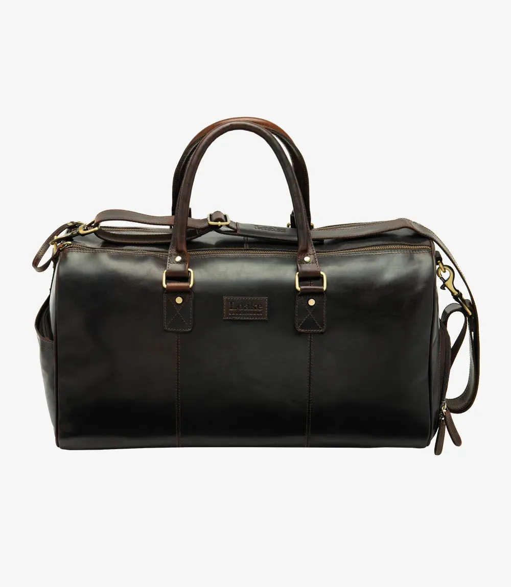 Devon Overnight Bag Dark Brown