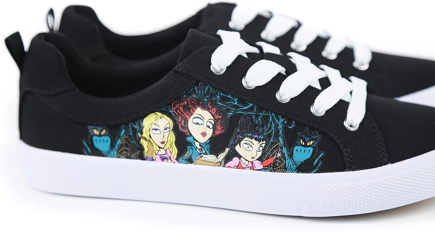 Disney Hocus Pocus Woman's Canvas Shoe Sneaker