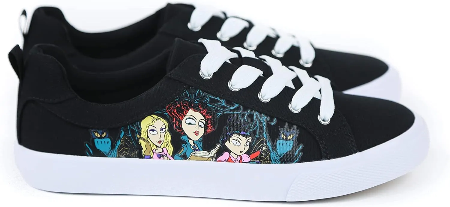 Disney Hocus Pocus Woman's Canvas Shoe Sneaker