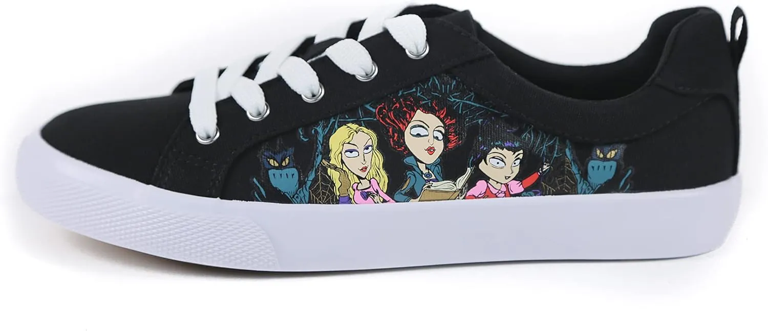 Disney Hocus Pocus Woman's Canvas Shoe Sneaker