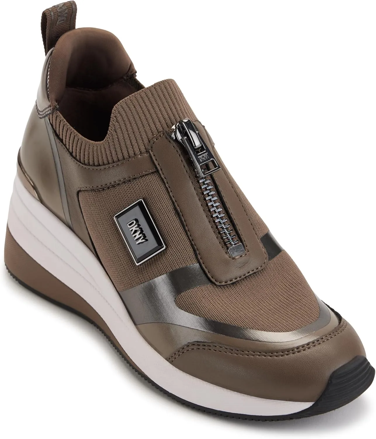 DKNY women's Athletic Everyday Kaz-Wedge Sneaker