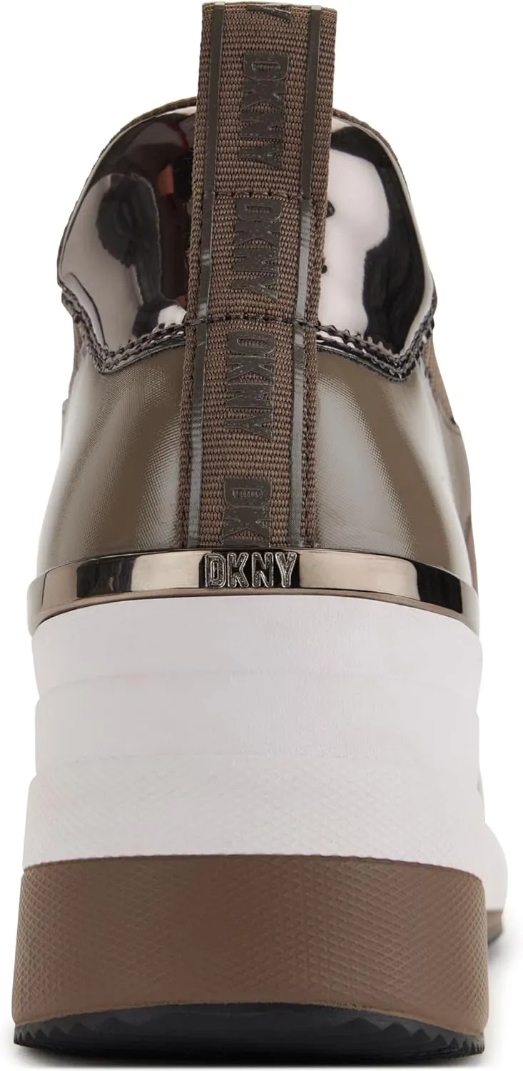 DKNY women's Athletic Everyday Kaz-Wedge Sneaker