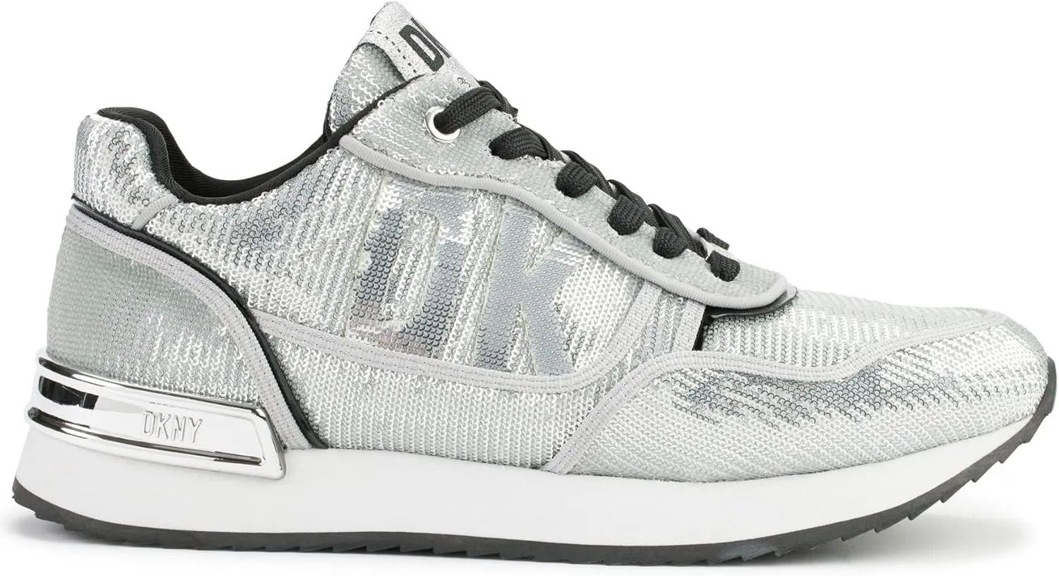 DKNY Women's Sequin Slip-On Comfort Sneaker