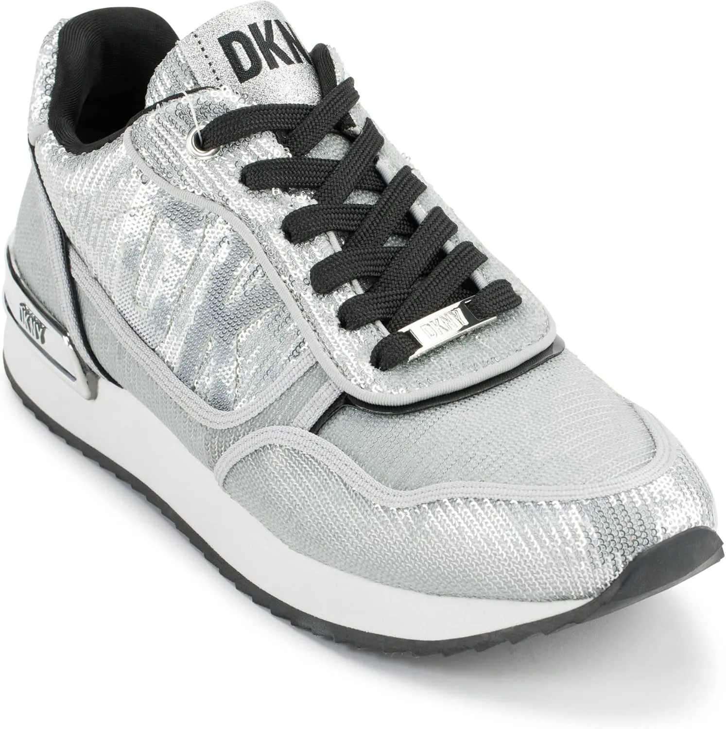 DKNY Women's Sequin Slip-On Comfort Sneaker