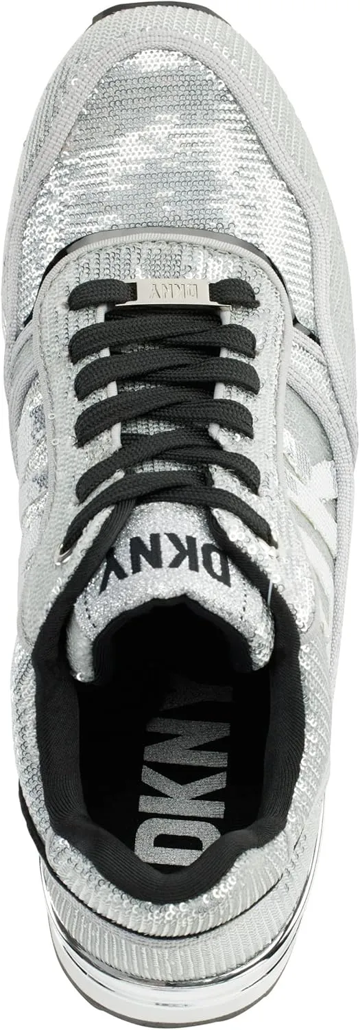 DKNY Women's Sequin Slip-On Comfort Sneaker