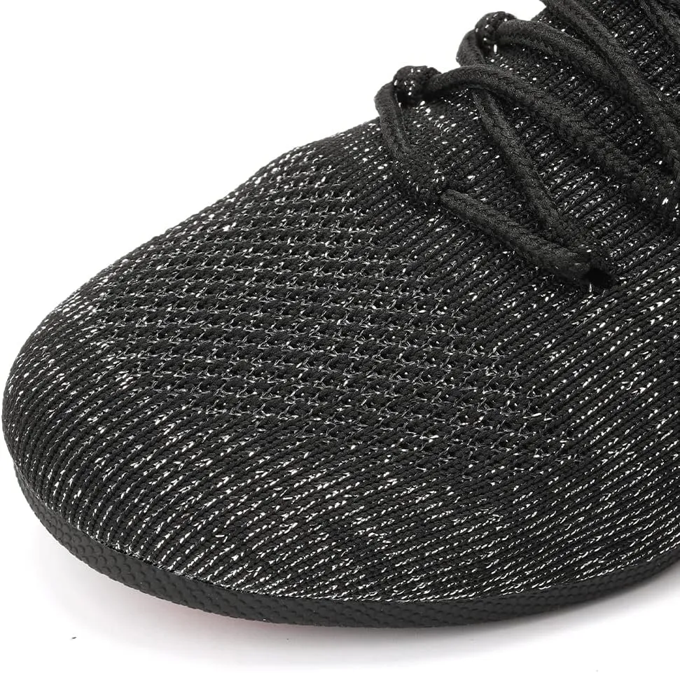 DKZSYIM Women's Standard Practice Social Dance Shoes Modern Jazz Ballroom Performance Pratice Dancing Shoes,Model SSZZX