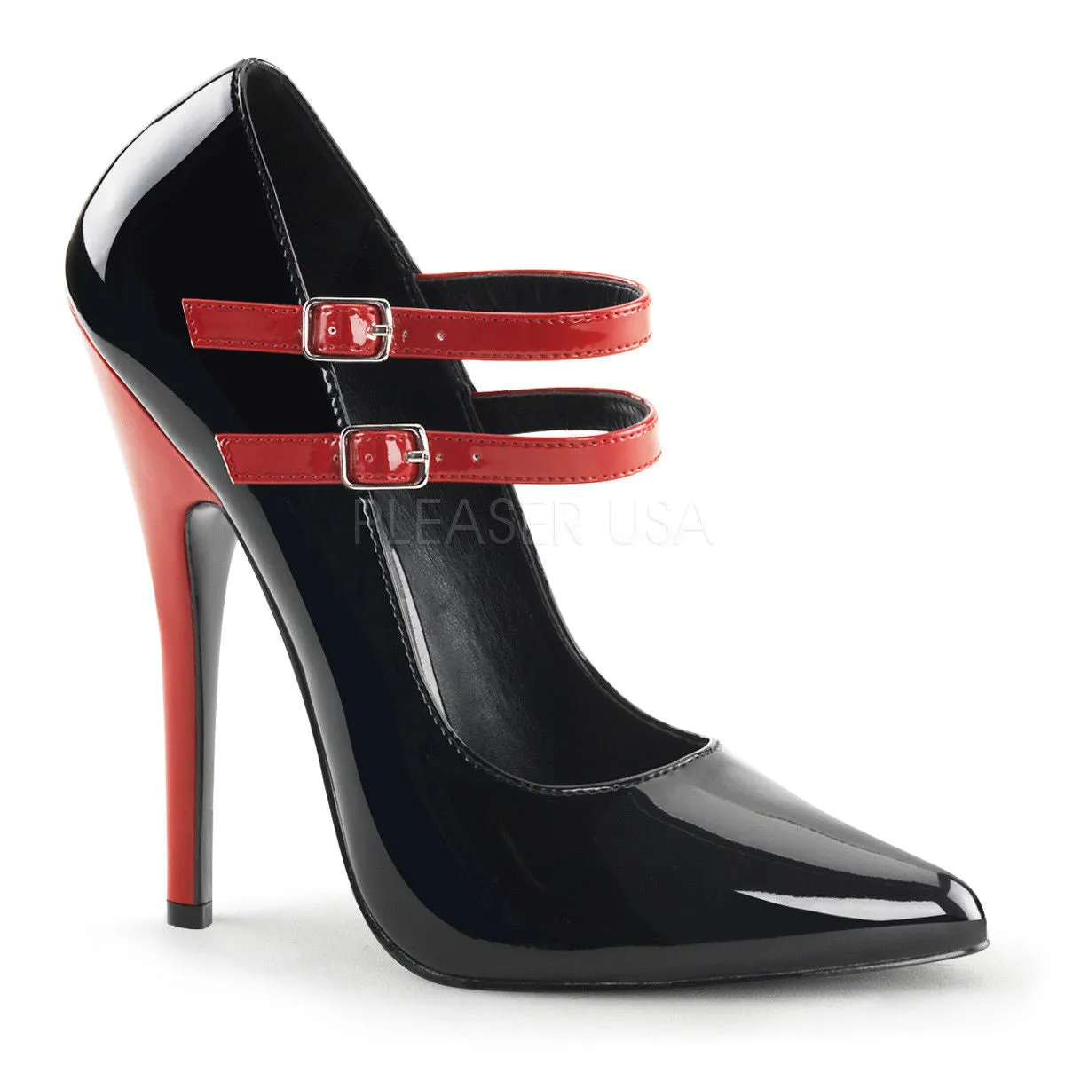 DOMINA-442 - Blk-Red Pat