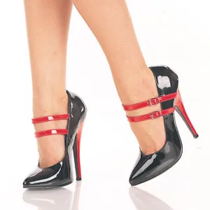 DOMINA-442 - Blk-Red Pat