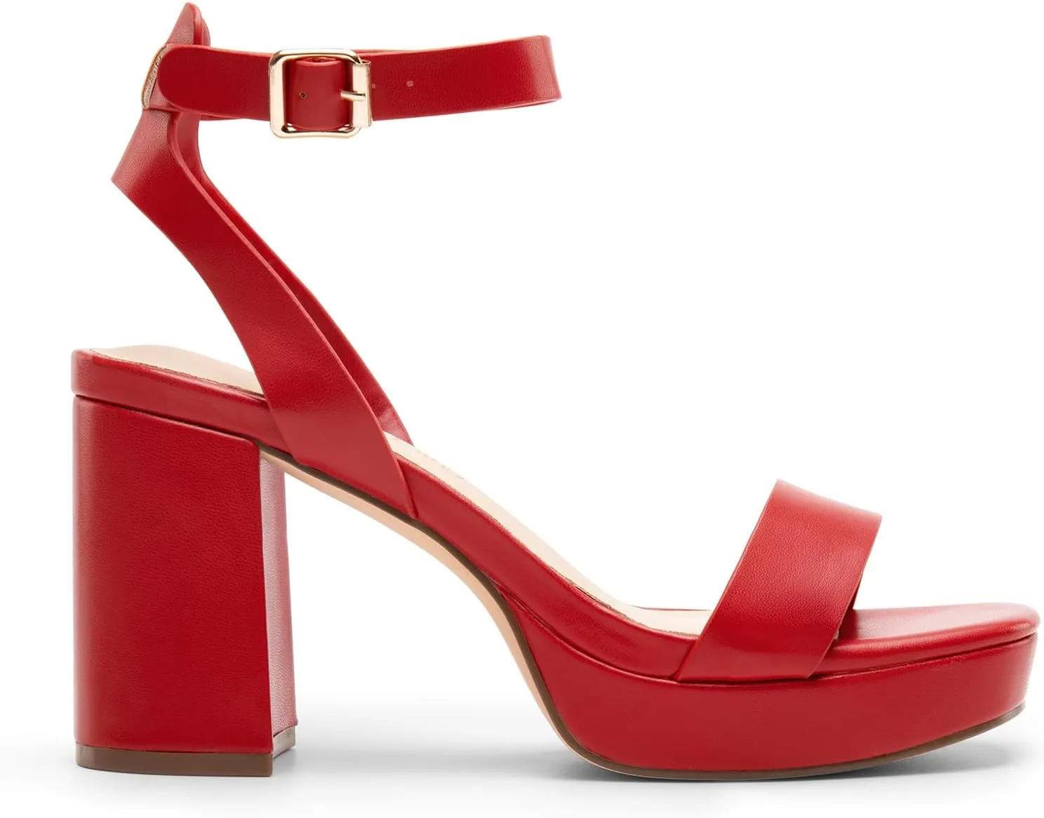 DREAM PAIRS Platform Heels for Women High Block Chunky Open Toe Ankle Strap Heels Fashion Wedding Party Evening Prom Dance Dress Pump Sandals Shoes