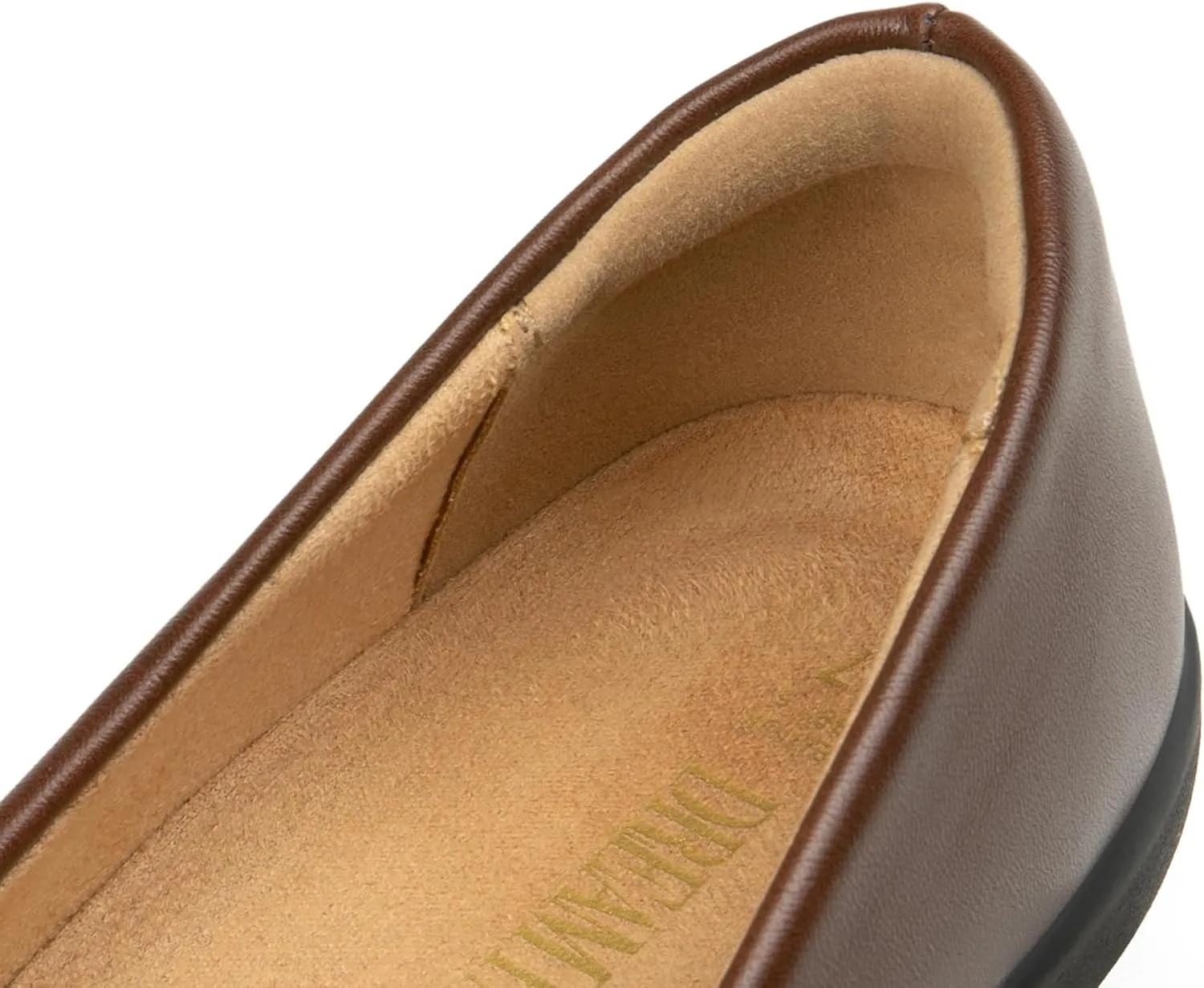 DREAM PAIRS Womens Comfortable Ballet Flats, Business Office Dress Shoes, Dressy Round Toe Slip On Work Flats
