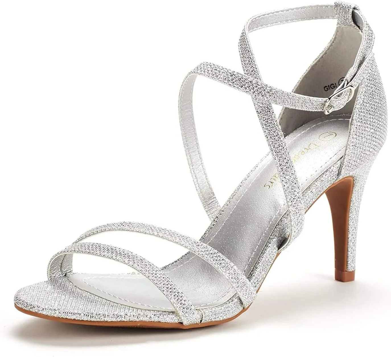 DREAM PAIRS Women's Gigi Fashion Stilettos Open Toe Pump Heel Sandals