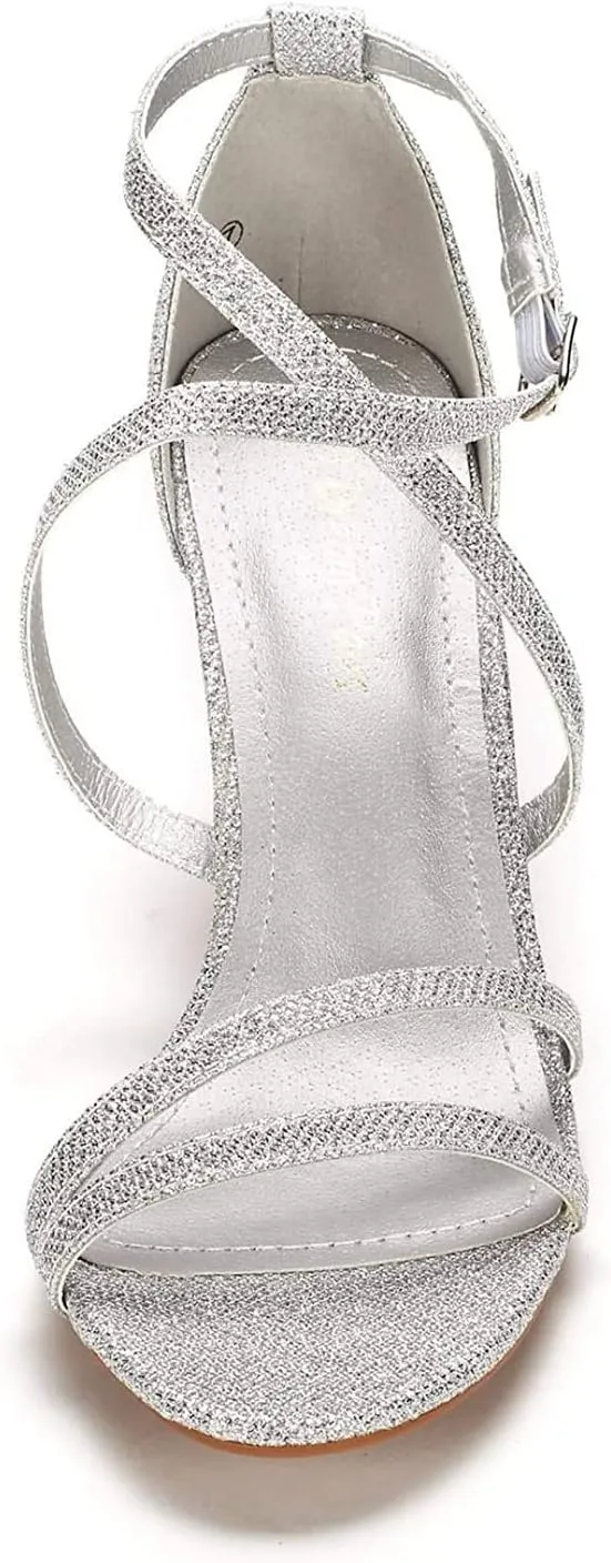 DREAM PAIRS Women's Gigi Fashion Stilettos Open Toe Pump Heel Sandals