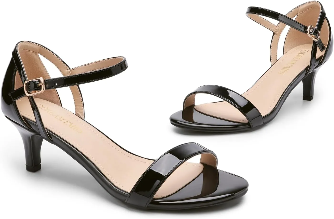 DREAM PAIRS Women's Lexii Fashion Stilettos Open Toe Pump Heel Sandals
