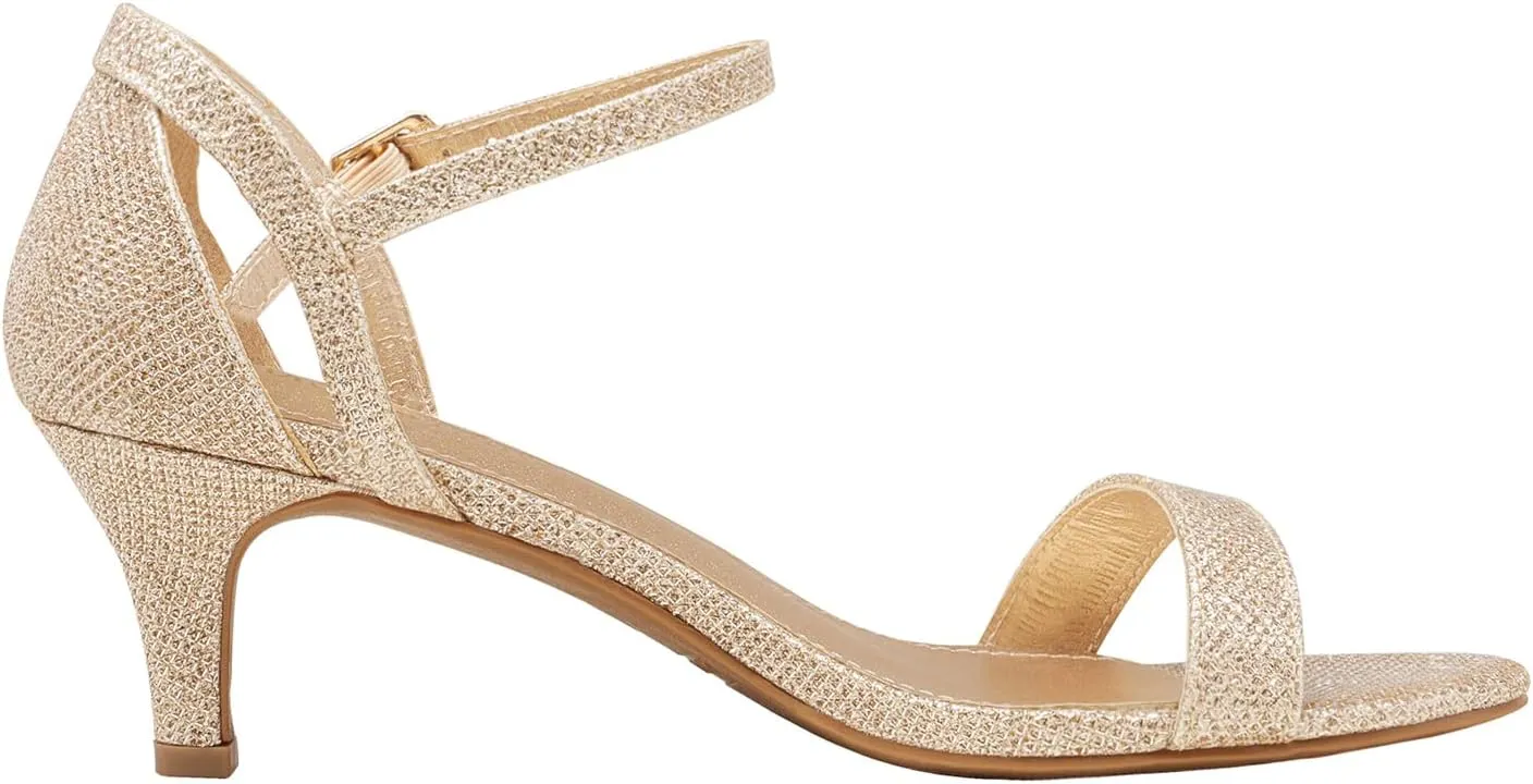 DREAM PAIRS Women's Lexii Fashion Stilettos Open Toe Pump Heel Sandals