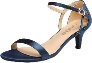 DREAM PAIRS Women's Lexii Fashion Stilettos Open Toe Pump Heel Sandals