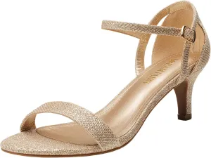 DREAM PAIRS Women's Lexii Fashion Stilettos Open Toe Pump Heel Sandals