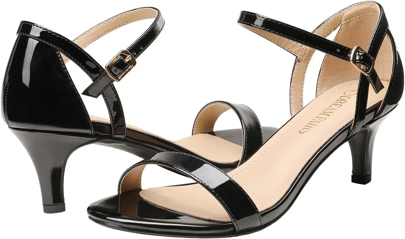 DREAM PAIRS Women's Lexii Fashion Stilettos Open Toe Pump Heel Sandals