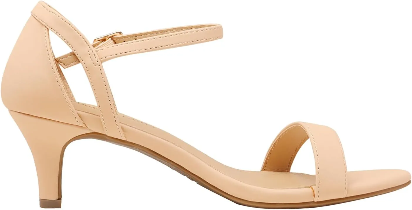 DREAM PAIRS Women's Lexii Fashion Stilettos Open Toe Pump Heel Sandals