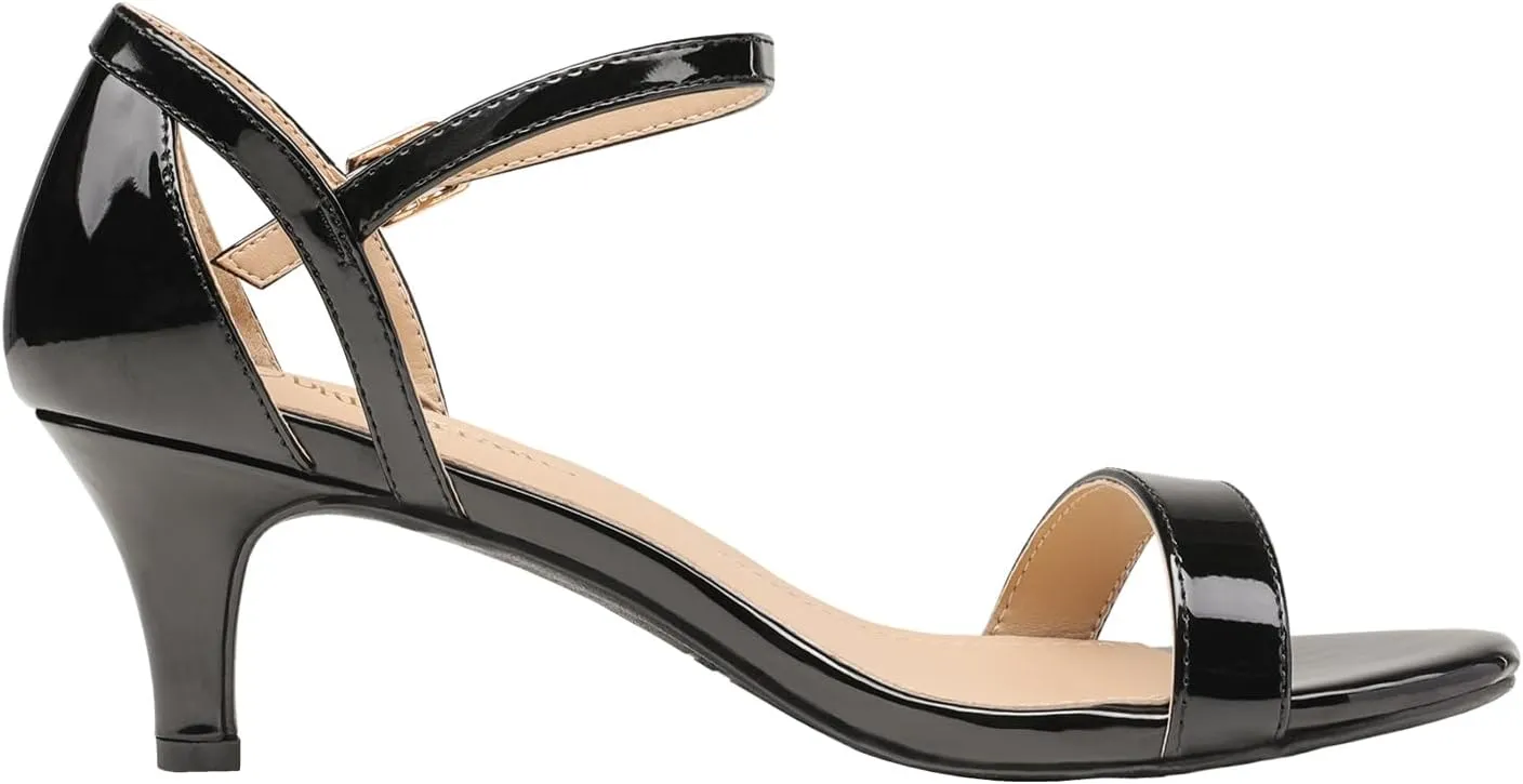 DREAM PAIRS Women's Lexii Fashion Stilettos Open Toe Pump Heel Sandals