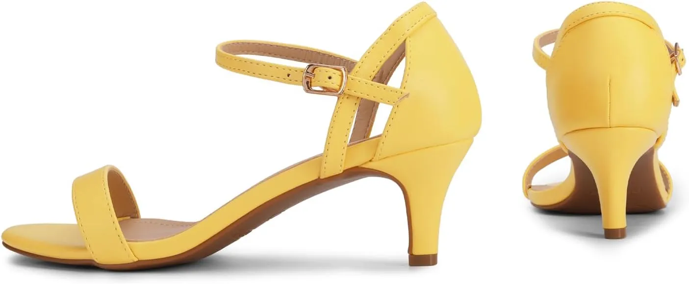 DREAM PAIRS Women's Lexii Fashion Stilettos Open Toe Pump Heel Sandals