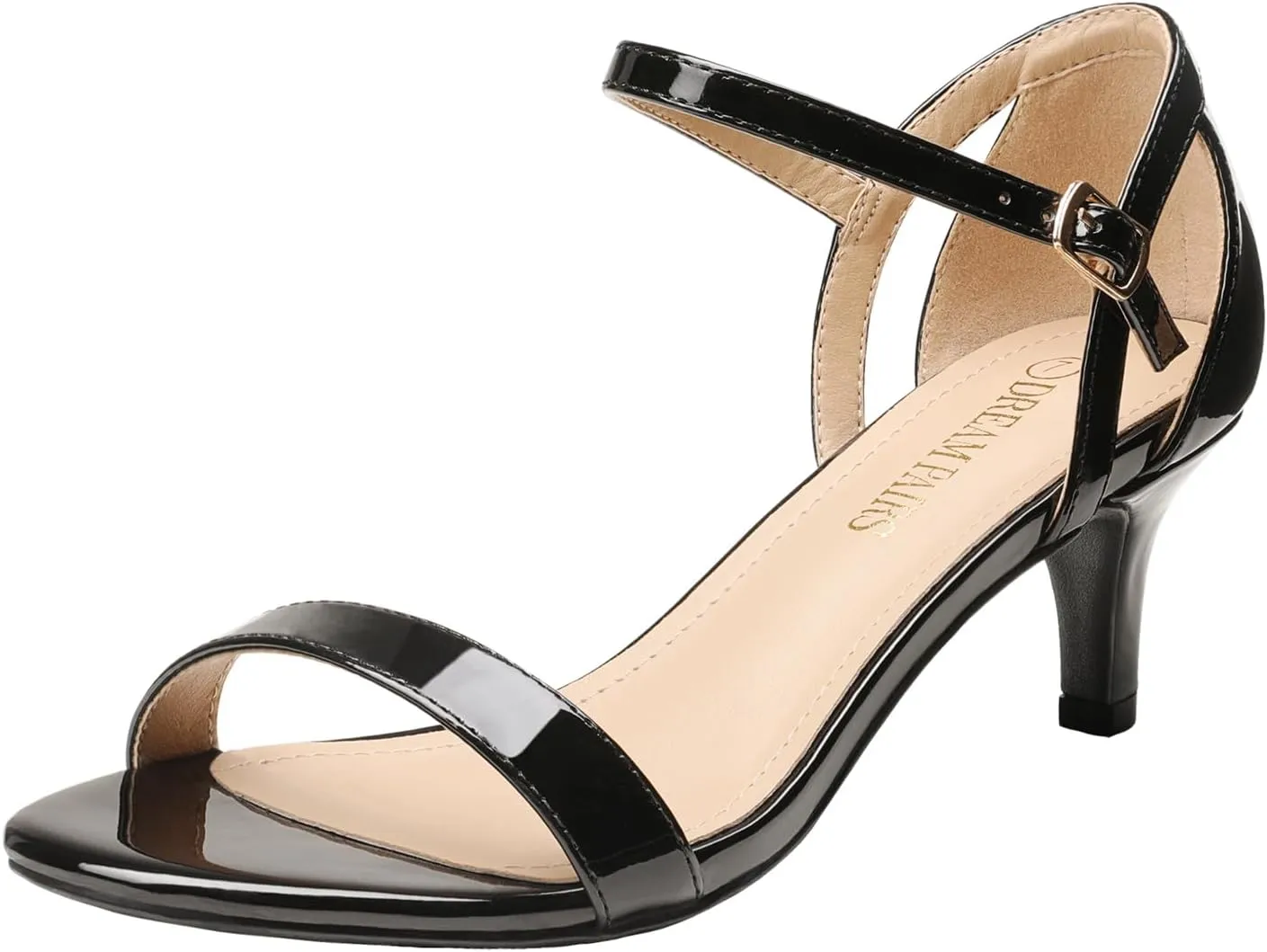 DREAM PAIRS Women's Lexii Fashion Stilettos Open Toe Pump Heel Sandals