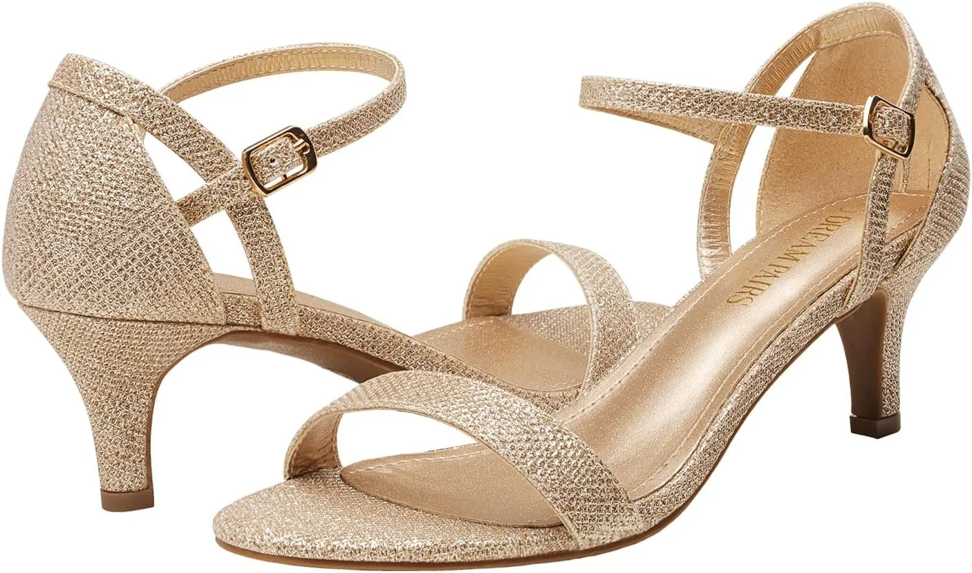 DREAM PAIRS Women's Lexii Fashion Stilettos Open Toe Pump Heel Sandals