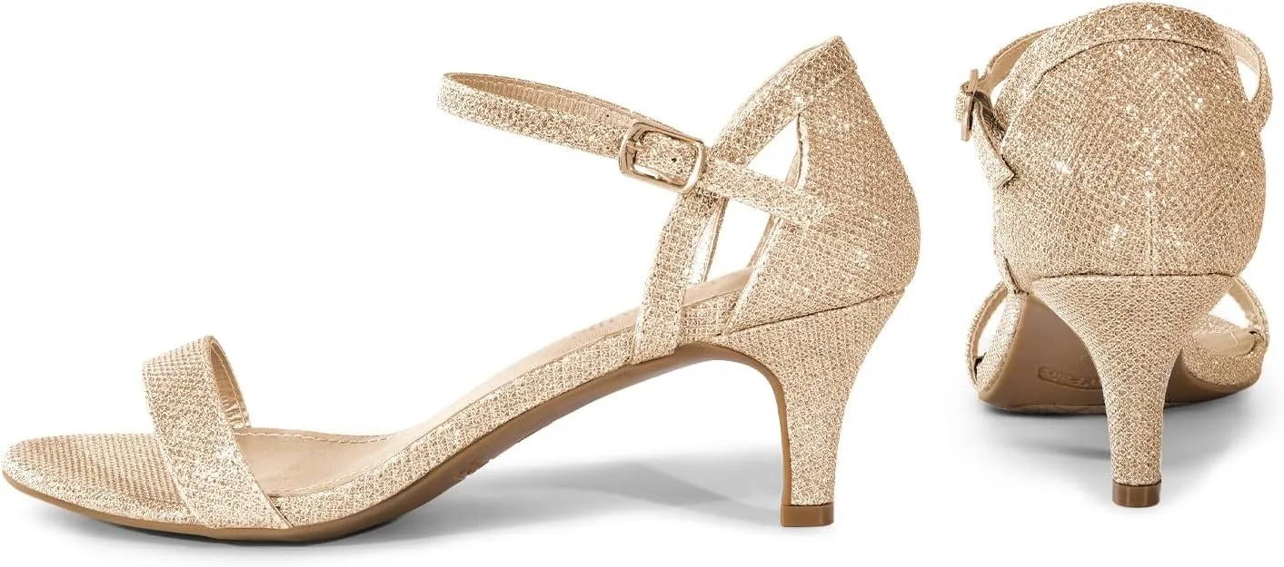 DREAM PAIRS Women's Lexii Fashion Stilettos Open Toe Pump Heel Sandals