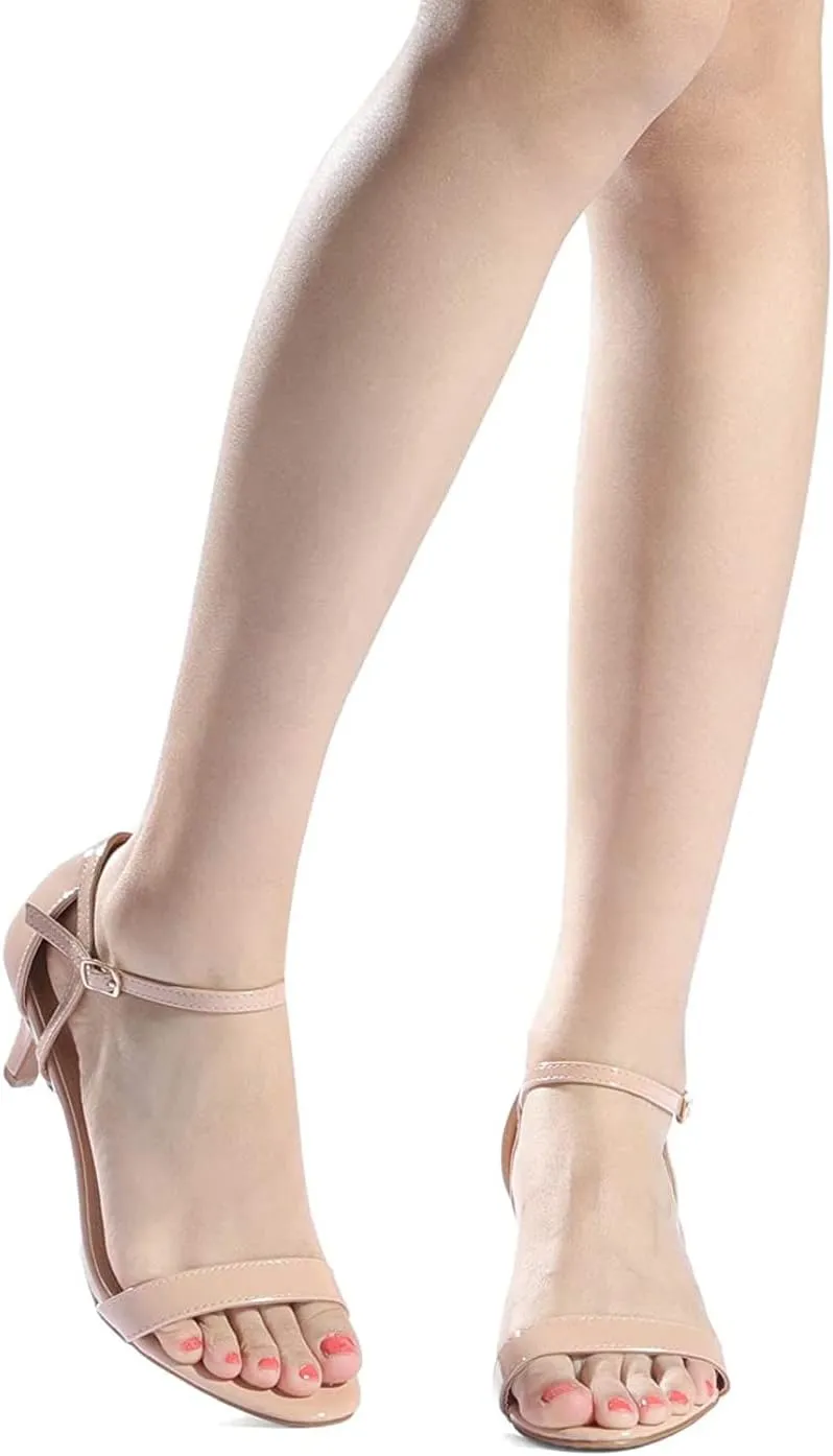 DREAM PAIRS Women's Lexii Fashion Stilettos Open Toe Pump Heel Sandals