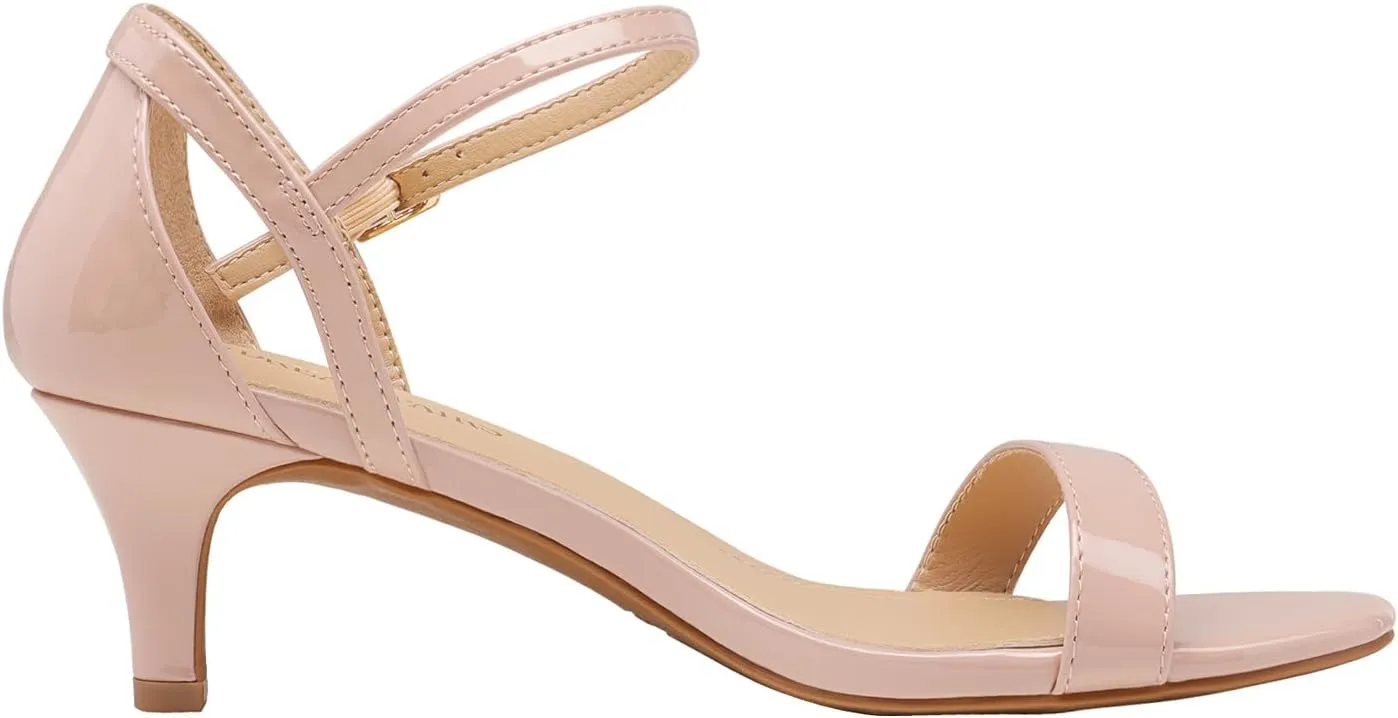DREAM PAIRS Women's Lexii Fashion Stilettos Open Toe Pump Heel Sandals