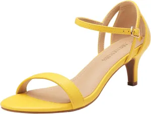 DREAM PAIRS Women's Lexii Fashion Stilettos Open Toe Pump Heel Sandals