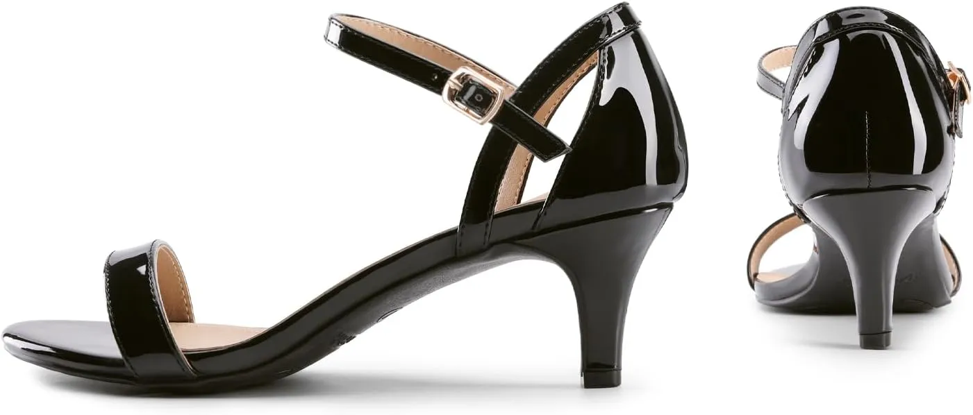 DREAM PAIRS Women's Lexii Fashion Stilettos Open Toe Pump Heel Sandals