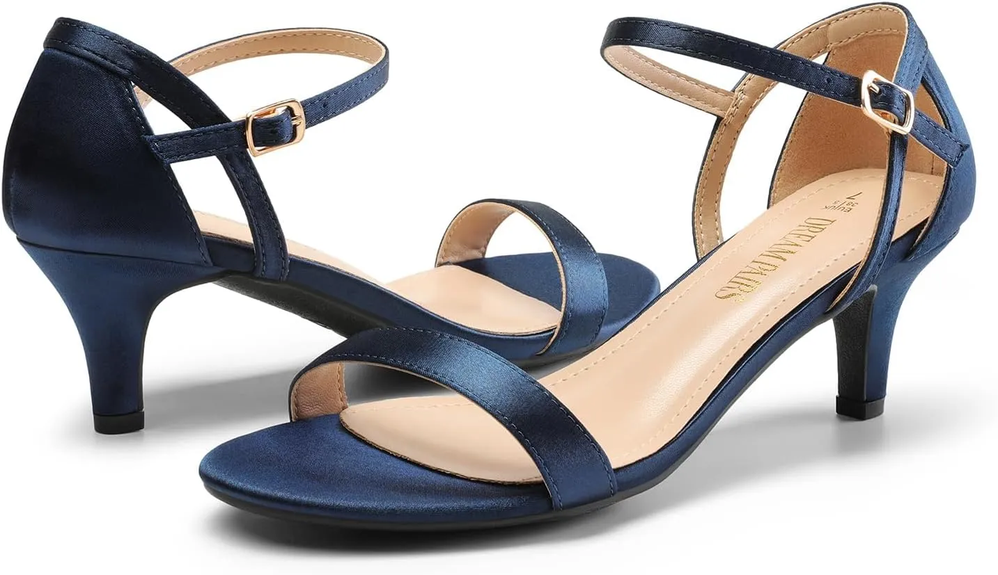 DREAM PAIRS Women's Lexii Fashion Stilettos Open Toe Pump Heel Sandals
