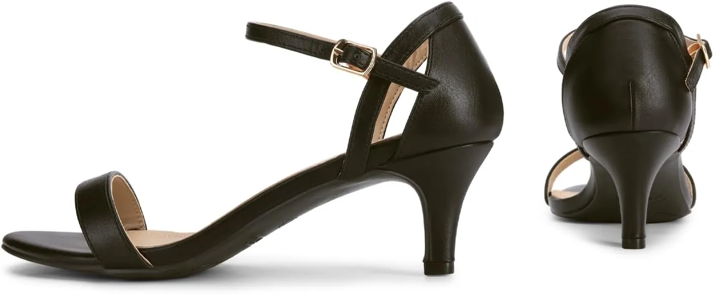 DREAM PAIRS Women's Lexii Fashion Stilettos Open Toe Pump Heel Sandals