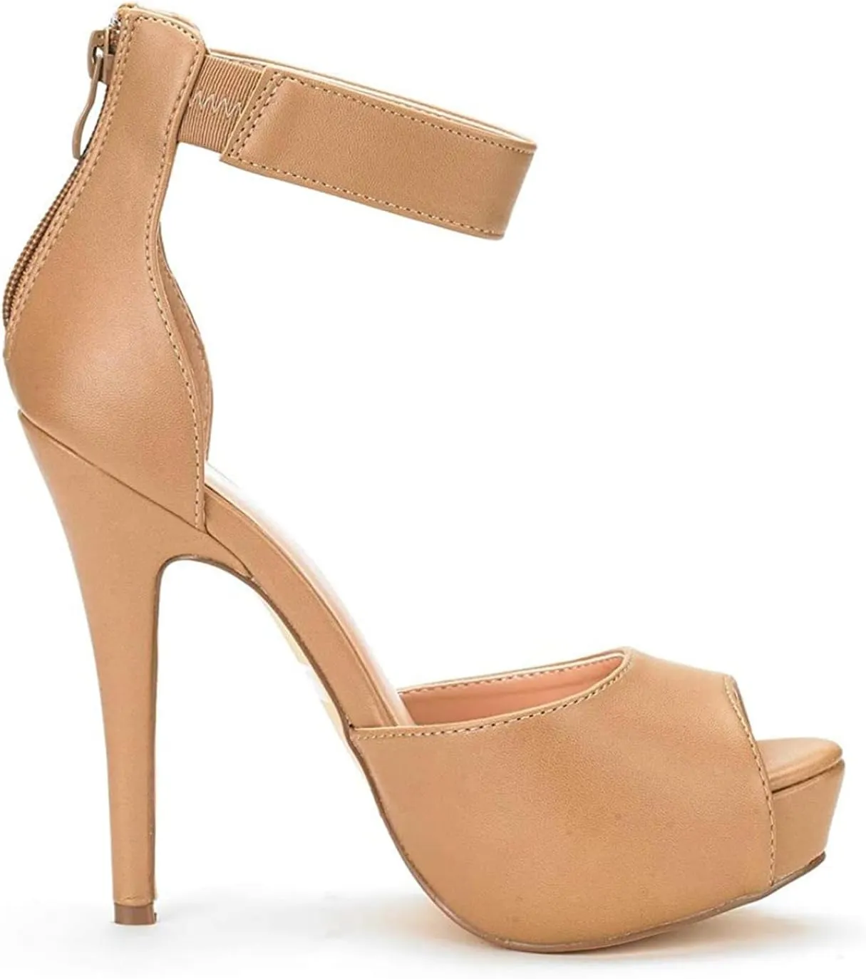 DREAM PAIRS Women's Swan-05 High Heel Platform Dress Pump Shoes