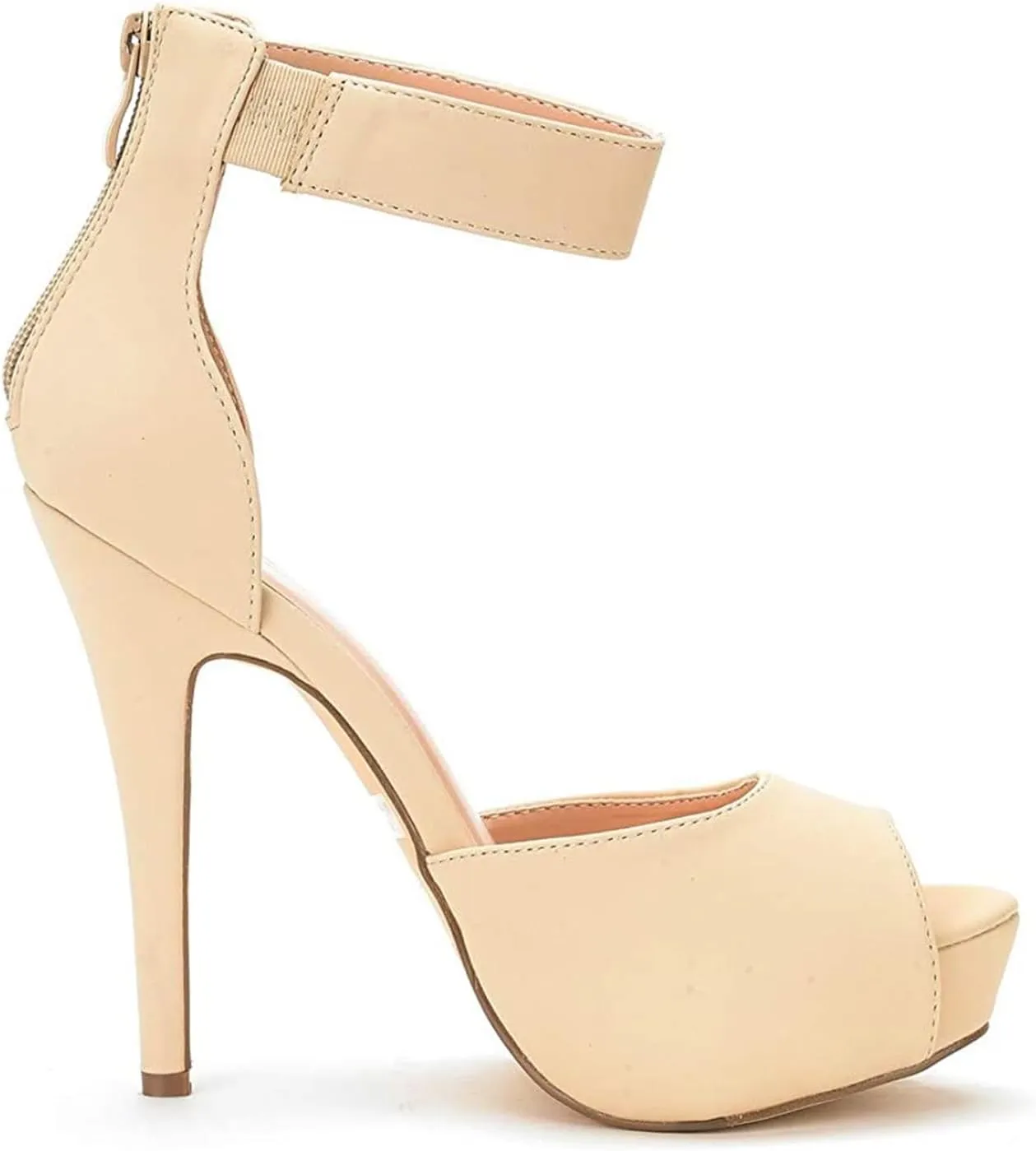 DREAM PAIRS Women's Swan-05 High Heel Platform Dress Pump Shoes