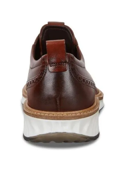 Ecco Cognac St.1 Hybrid Men's Brogue Shoes 836424-01053