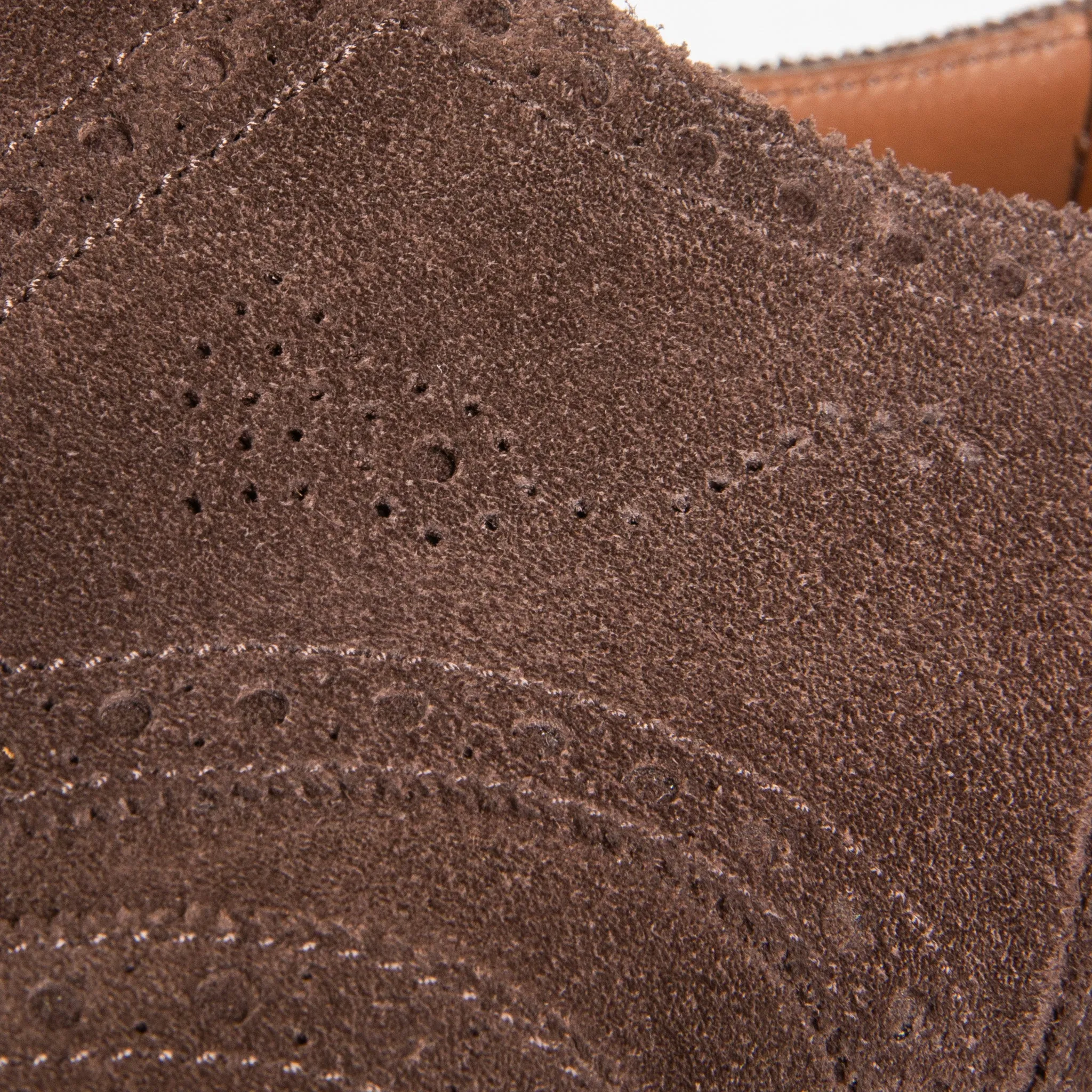 Edward Green Sandringham in Espresso Suede on Dainite Sole