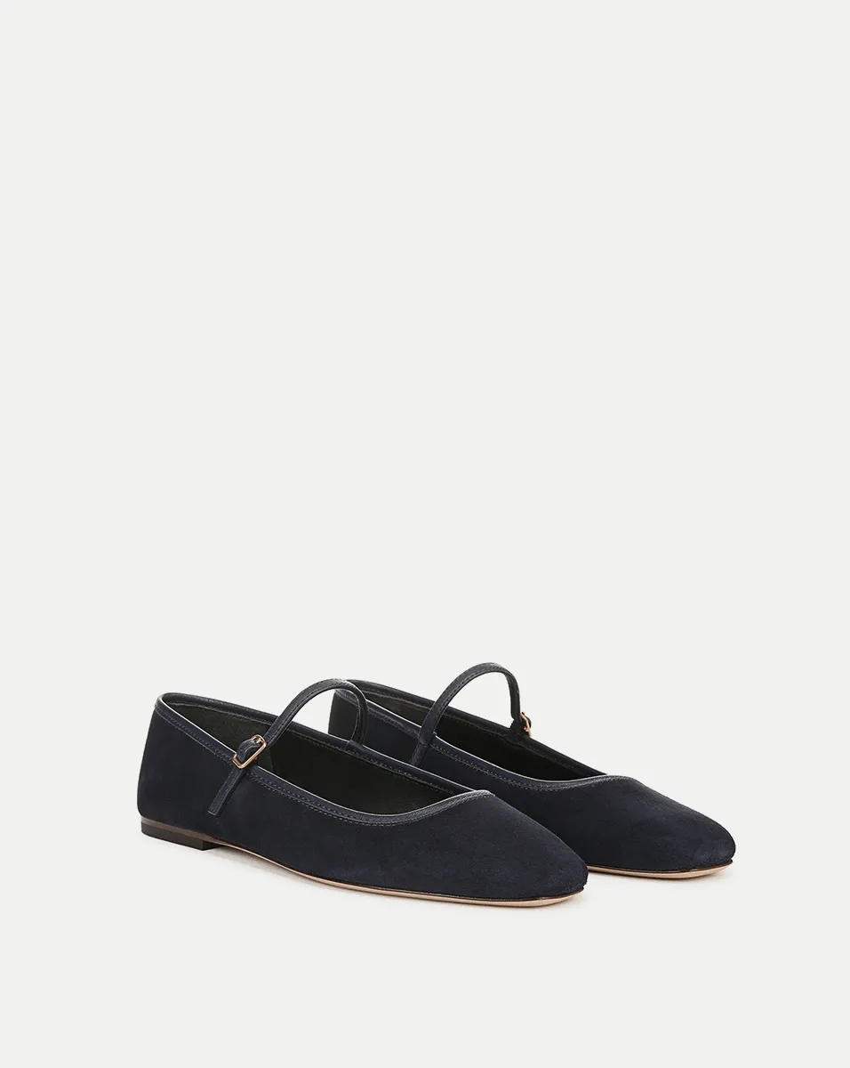 Ellie Suede Flat