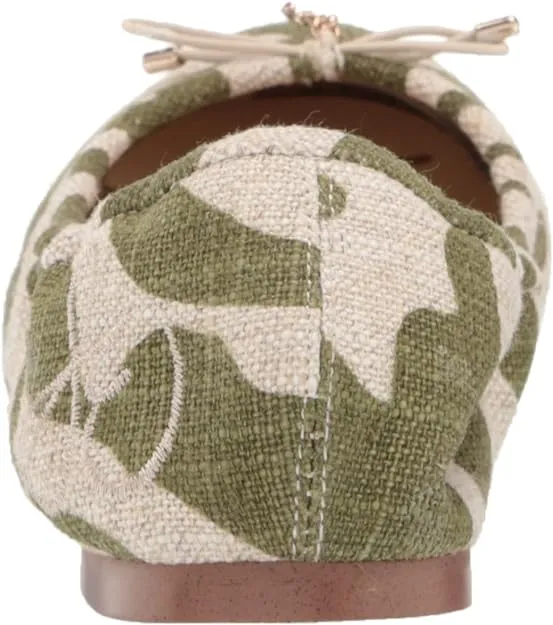 Energy-efficient Felicia Flexible Soft Edelman Fern/Natural Slip Sam Flats On Best-in-class Toe Ballet Rounded