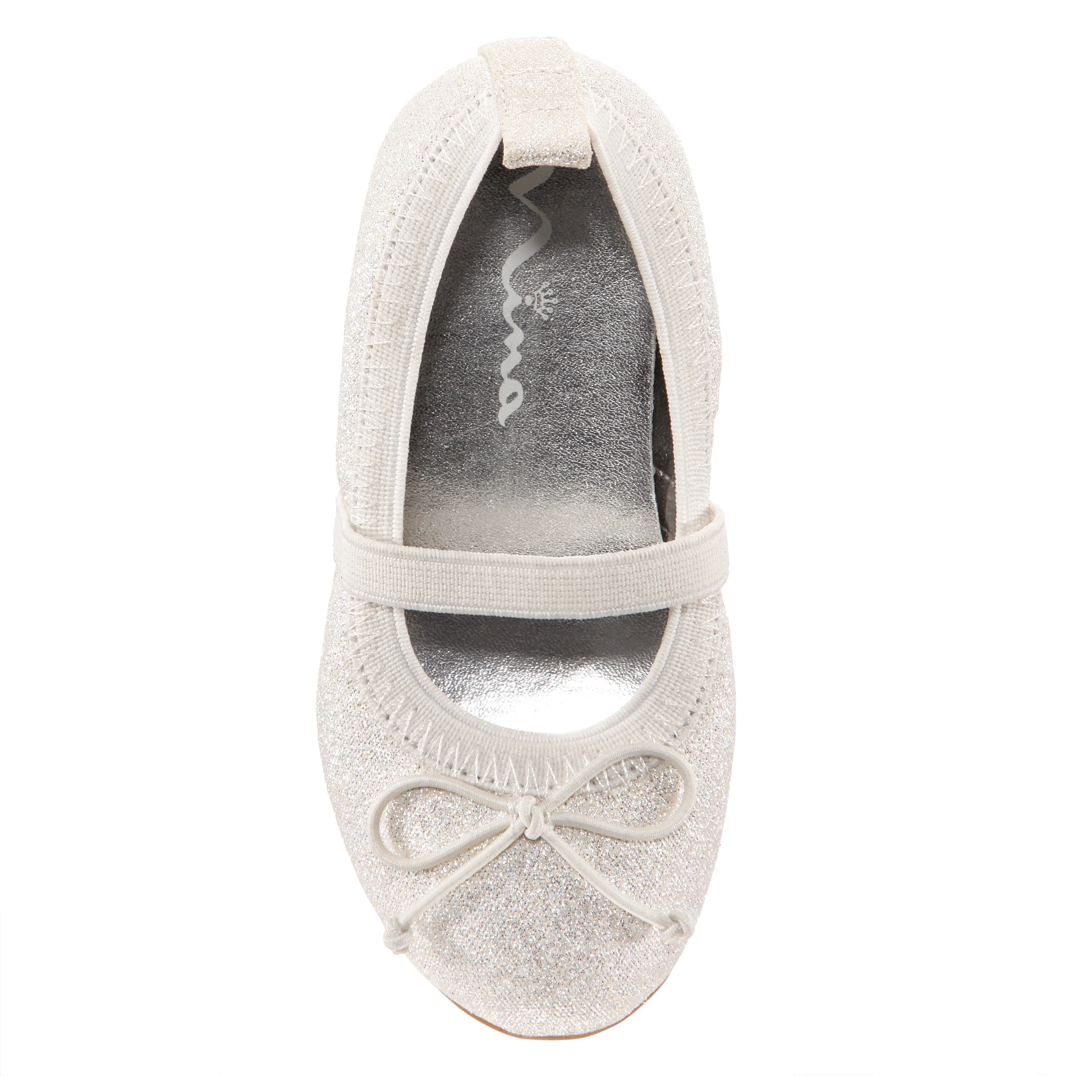 ESTHER-TODDLER-OFF WHITE-EMBOSSED METALLIC