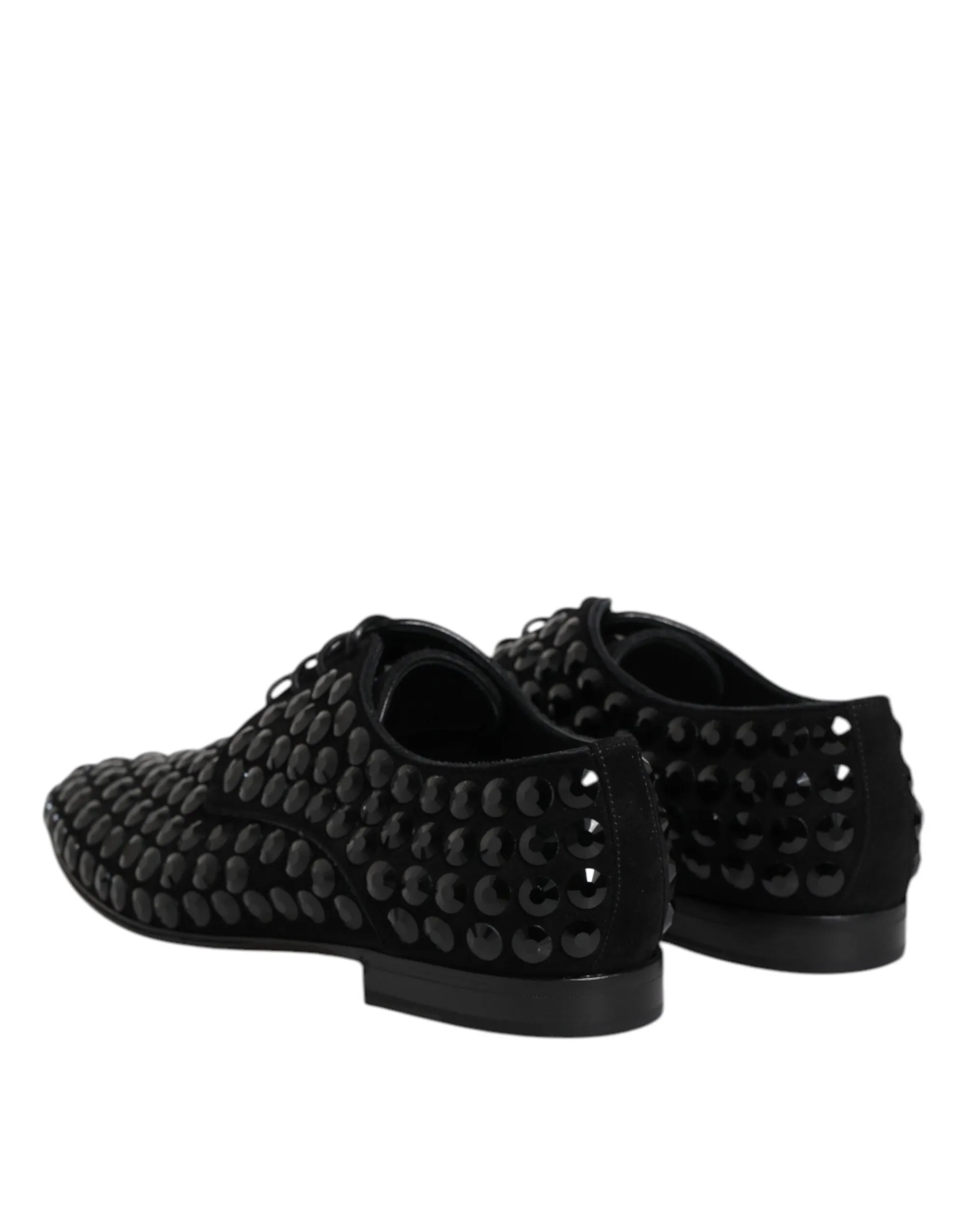Extensive catalog Formal & Shoes Suede Limited-edition offer Dolce Derby Black Strass Gabbana