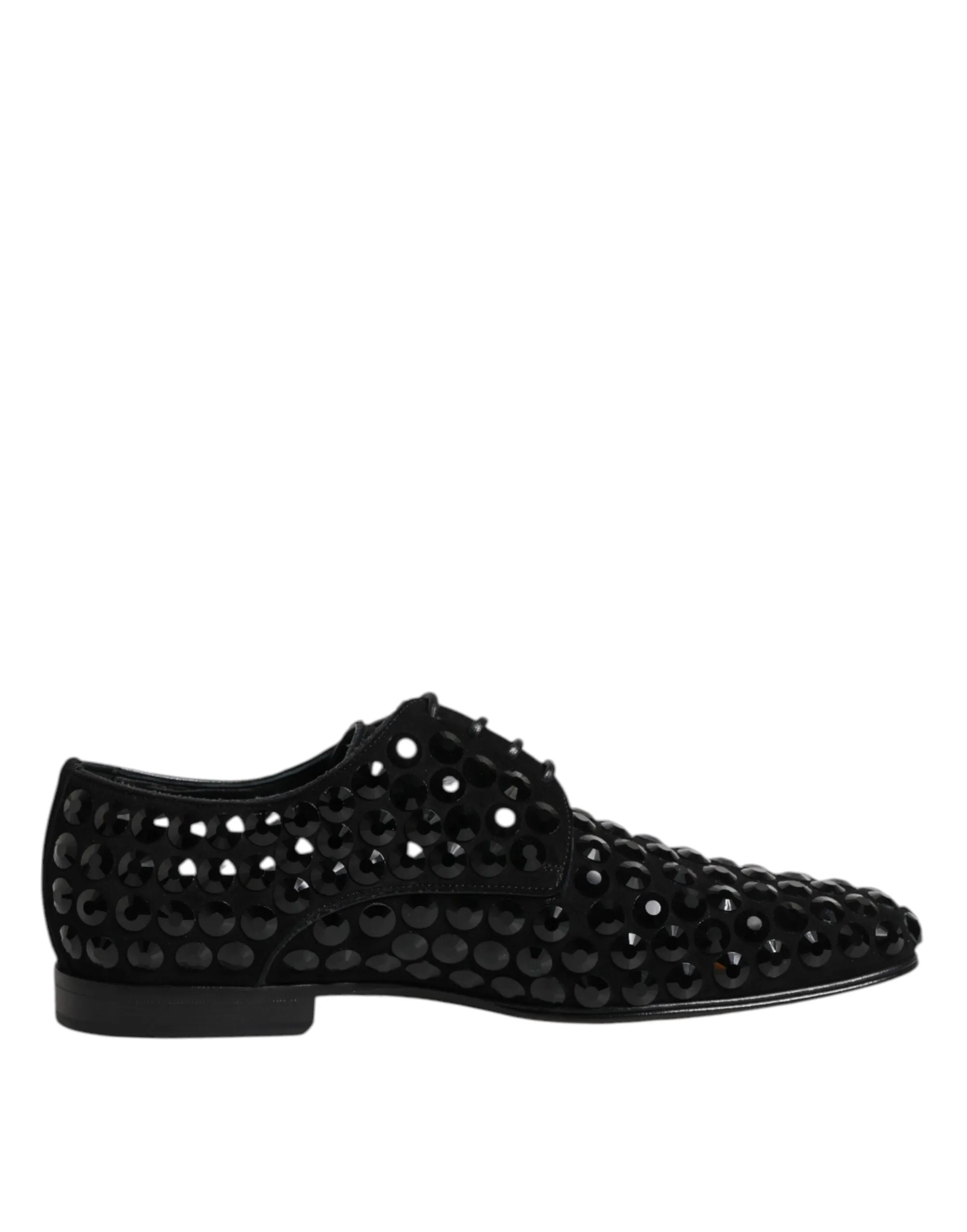 Extensive catalog Formal & Shoes Suede Limited-edition offer Dolce Derby Black Strass Gabbana