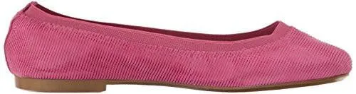 Fable Ballet Flat Dk Pink Suede 8 M Us