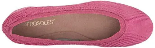 Fable Ballet Flat Dk Pink Suede 8 M Us