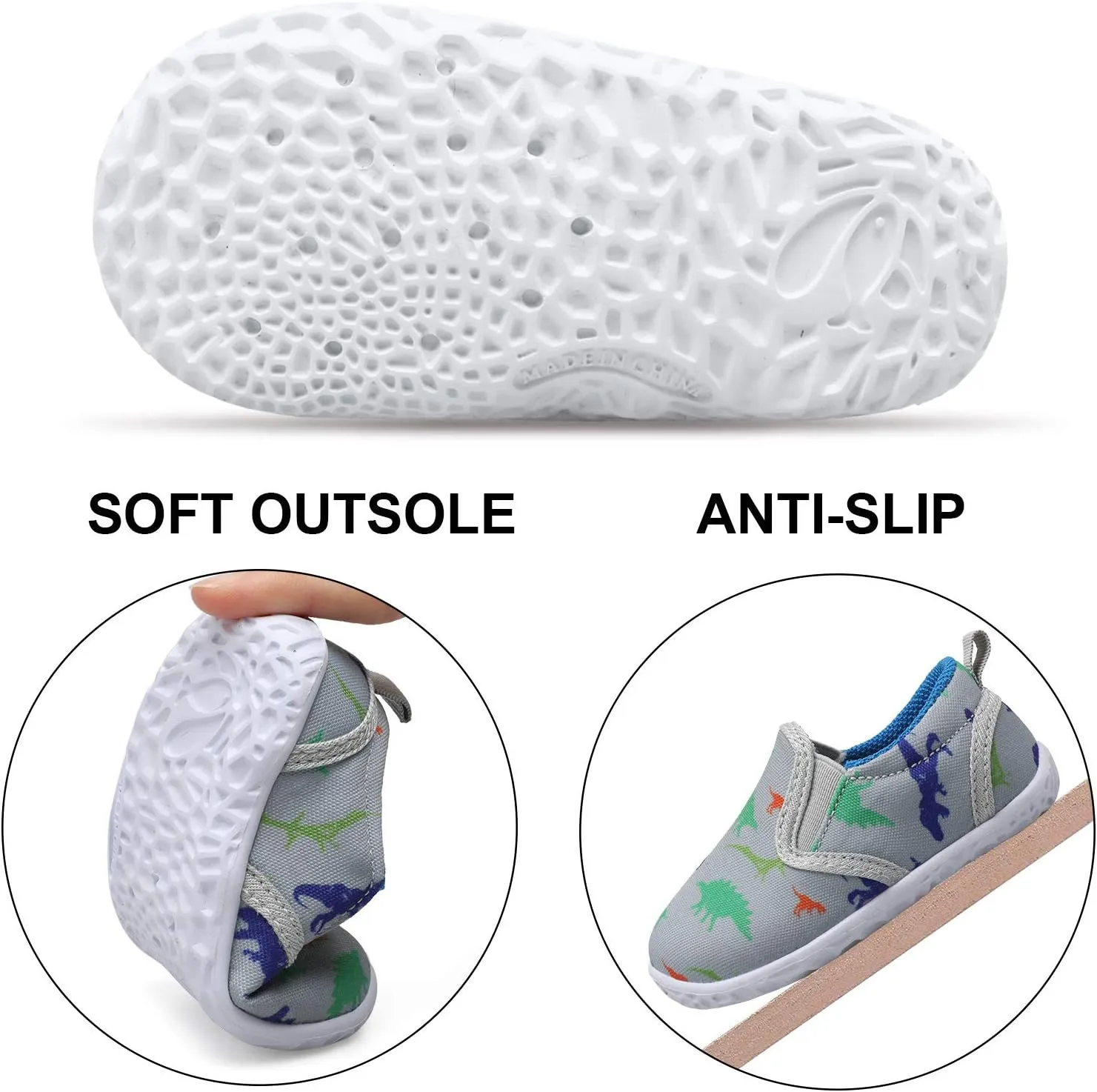 FEETCITY Unisex Baby Shoes Boys Girls Sneakers Infant Slip On First Walking Shoes Toddler Casual Star Sneaker Crib Shoes