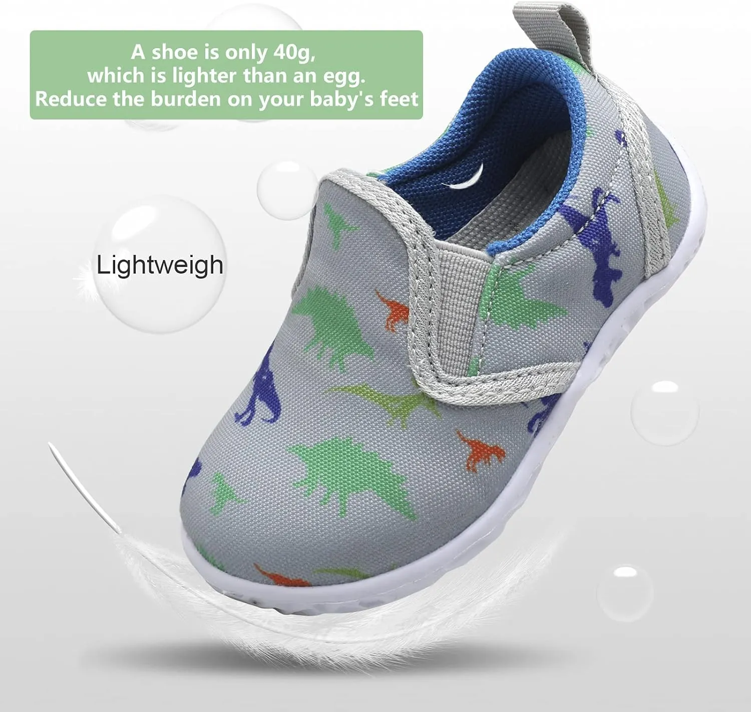 FEETCITY Unisex Baby Shoes Boys Girls Sneakers Infant Slip On First Walking Shoes Toddler Casual Star Sneaker Crib Shoes