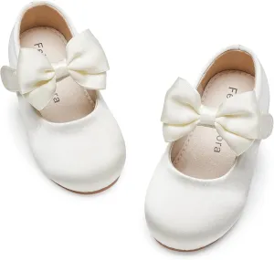 Felix & Flora Toddler Girl Dress Shoes - Flower Girl Ballet Flats School Wedding Party