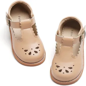 Felix & Flora Toddler Little Girl Mary Jane Dress Shoes - Ballet Flats for Girl Party School Shoes