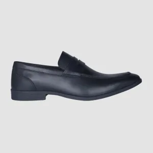 Ferracini Australia Mens Leather Loafer In Black