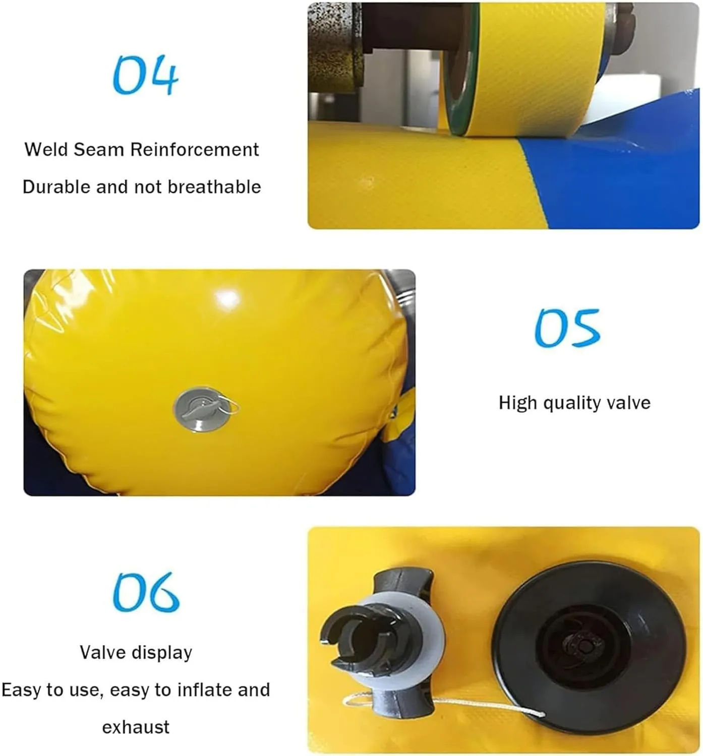 Floating Water Air Jumping Bounce Bag Inflatable Water Toy, Leisure Water Trampoline for Lake Beach Park